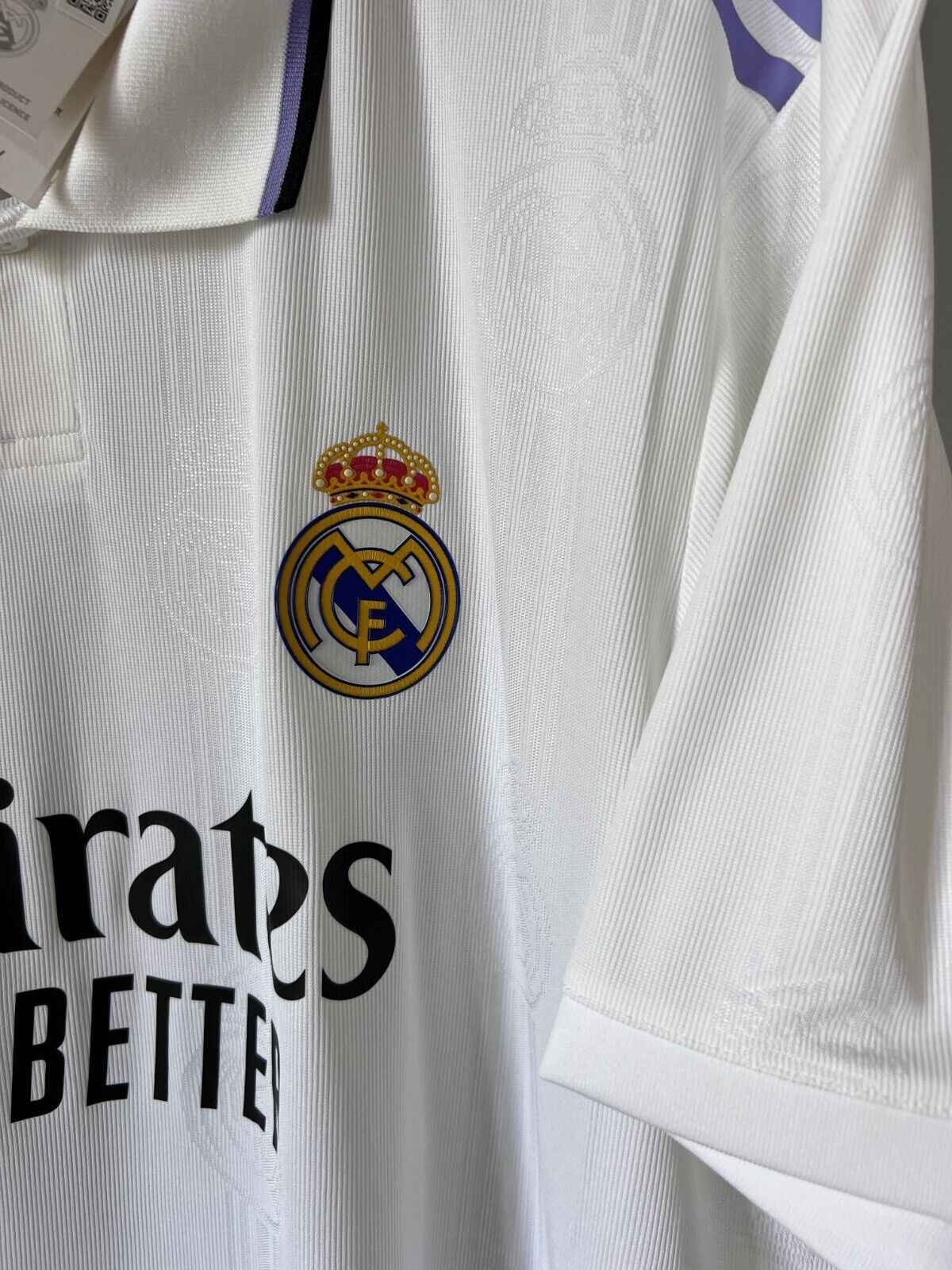 Real Madrid Jersey 22/23 Home Authentic Soccer Shirt HF0292 Adidas Mens Size XXL
