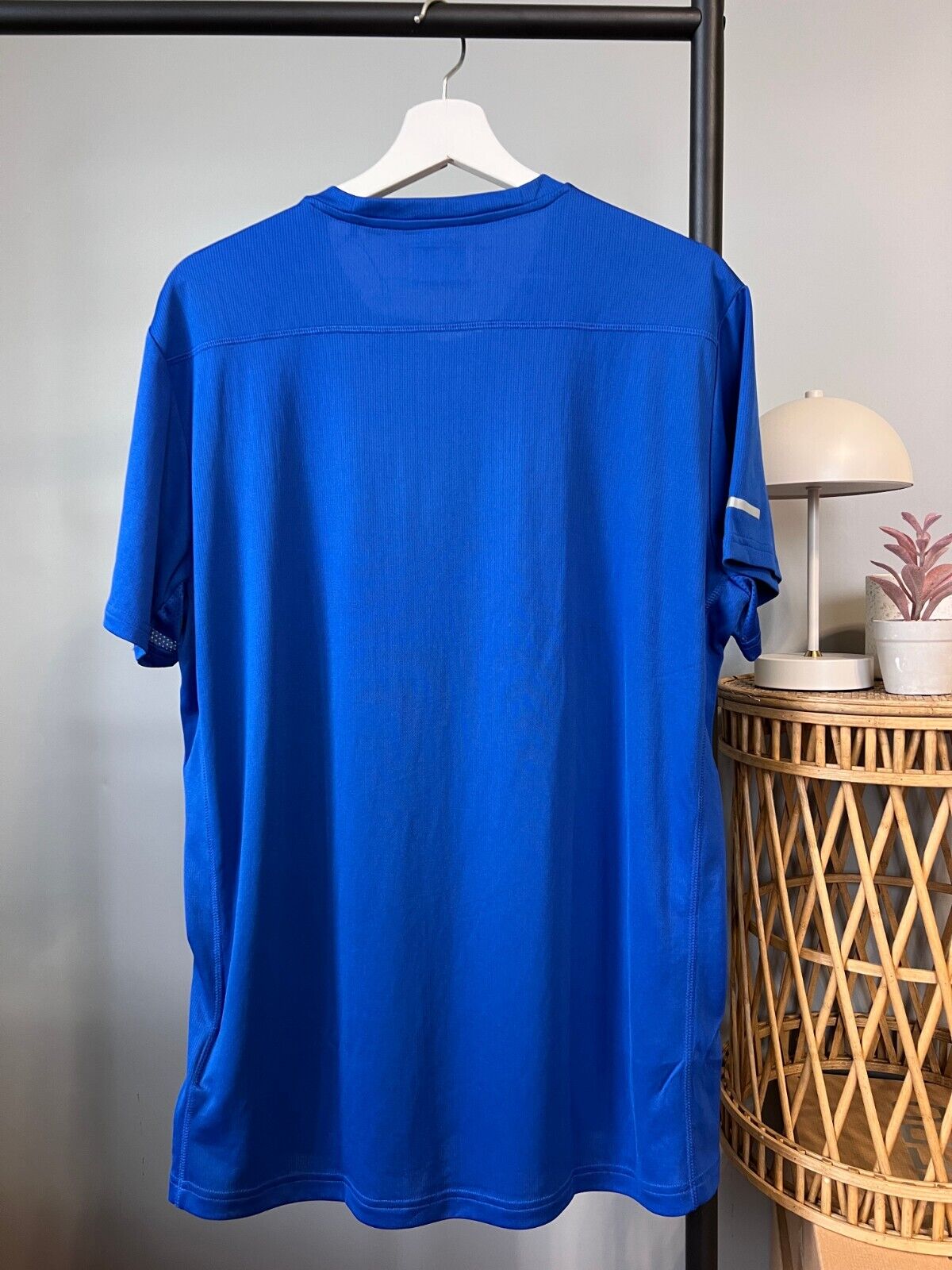 Adidas Mens Blue Running T-Shirt Size L Athletic Jersey GC9094