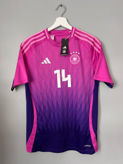 Musiala Germany Jersey 24 Away Soccer Football Shirt Adidas IP8161 Boys Size XL
