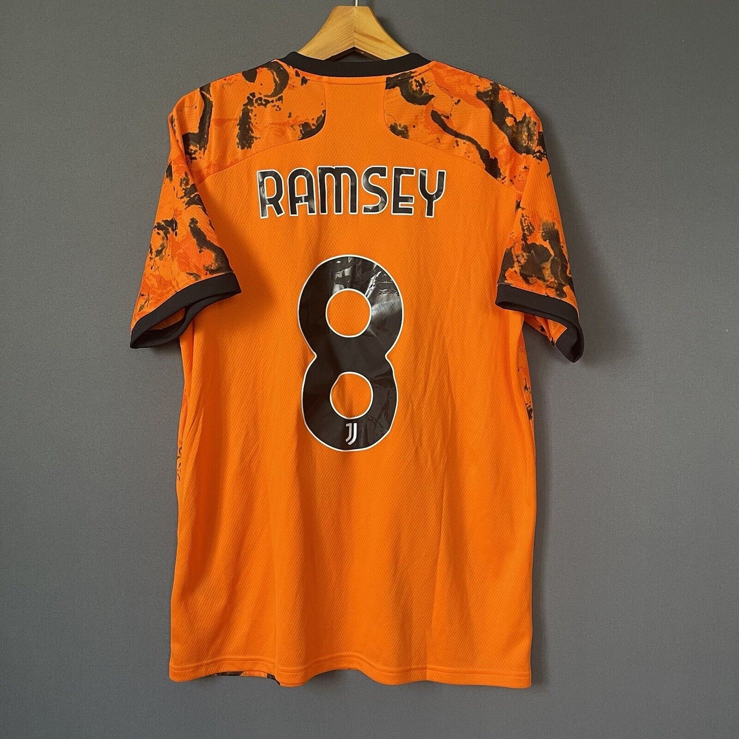 RAMSEY JUVENTUS JERSEY 2021 THIRD LARGE FOOTBALL SOCCER MAGLIA ADIDAS GE4856