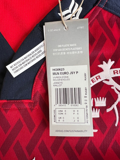 Munster Rugby Jersey 22/23 European Player Issue Adidas Size 6 Mens