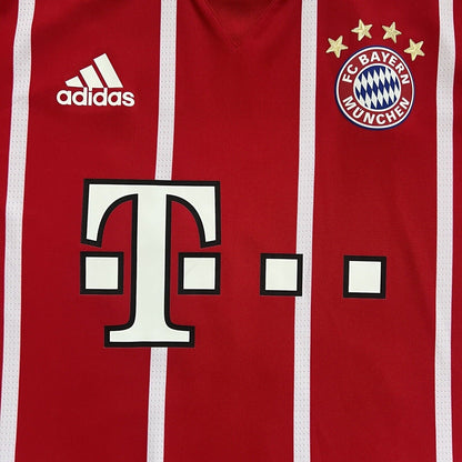 Bayern Munich Jersey 2017/18 Home Match Worn Mens Size 7 Football Shirt Adidas