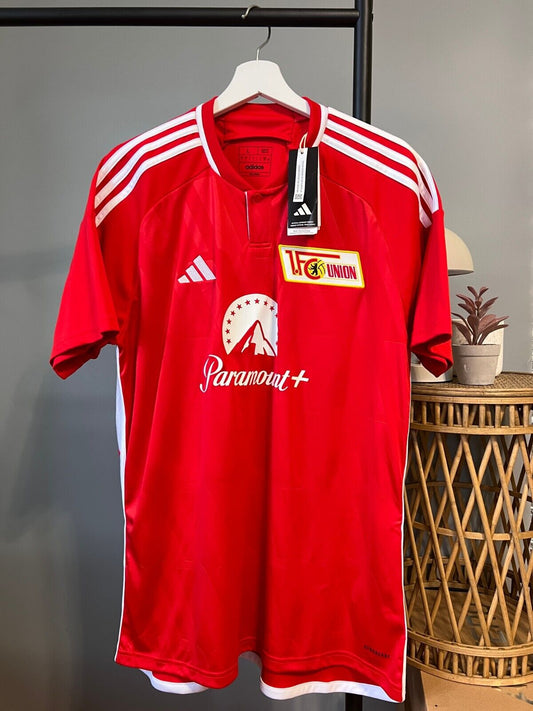 1. FC Union Berlin 23/24 Home Adidas Football Jersey Men's Kit Size L