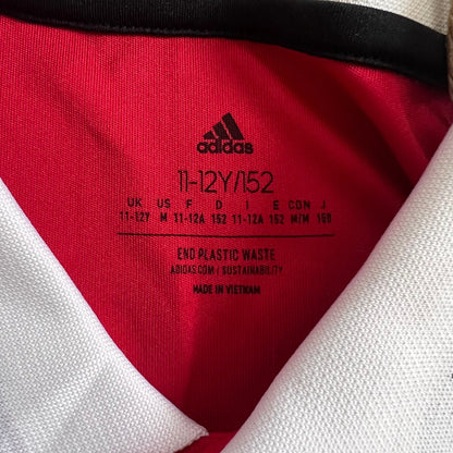 Sancho Manchester United Jersey 22-23 Home Size M Boys Adidas Football Shirt