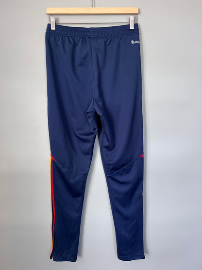 Spain Travel Pants 22/23 Blue Football Soccer Adidas HE8819 Mens Size S