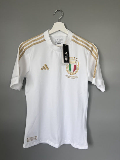 Italy Jersey 125th Anniversary Mens Soccer Football Adidas IT6302 Adidas Size XS