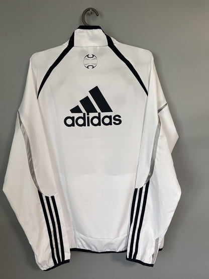 Real Madrid Teamgeist Jacket 2006 x 2021 White Soccer Mens Adidas HA2537 Size M