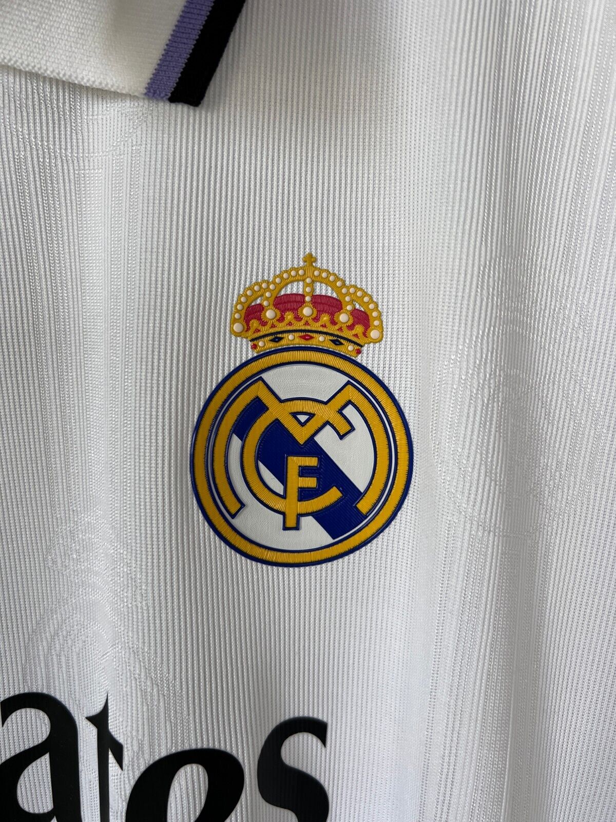 Real Madrid Jersey 22/23 Home Authentic Soccer Shirt HF0292 Adidas Mens Size 2XL