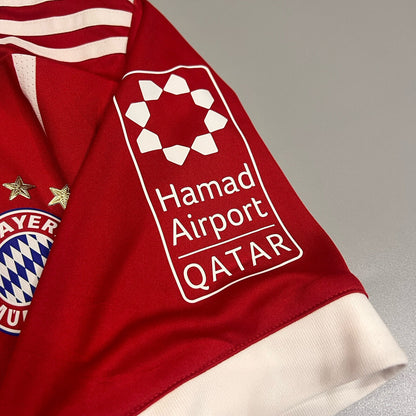 Bayern Munich Jersey 2017/18 Home Match Worn Mens Size 7 Football Shirt Adidas