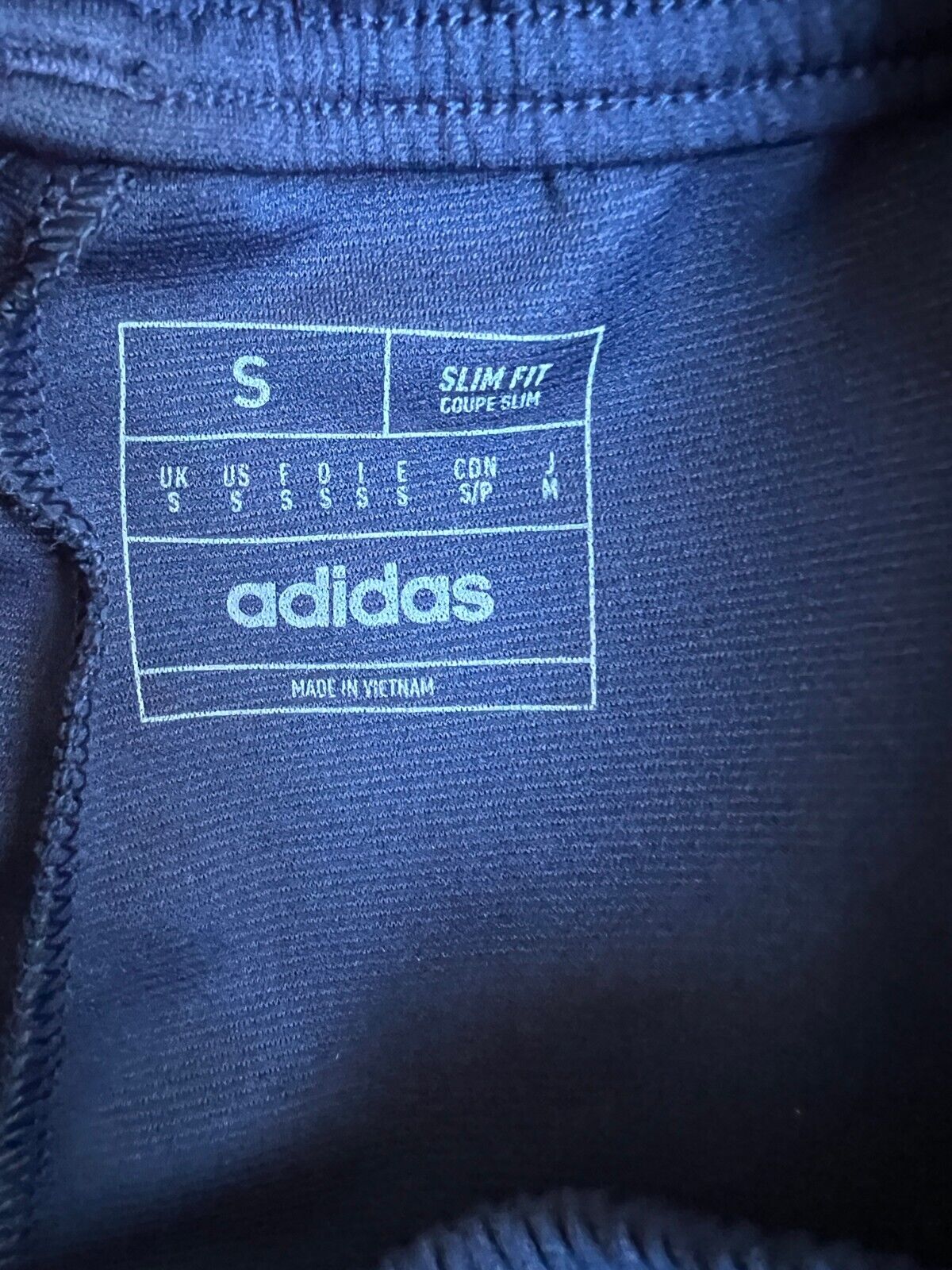 Argentina Tiro 23 Training Pants Blue Football Soccer Adidas HF3914 Mens Size S