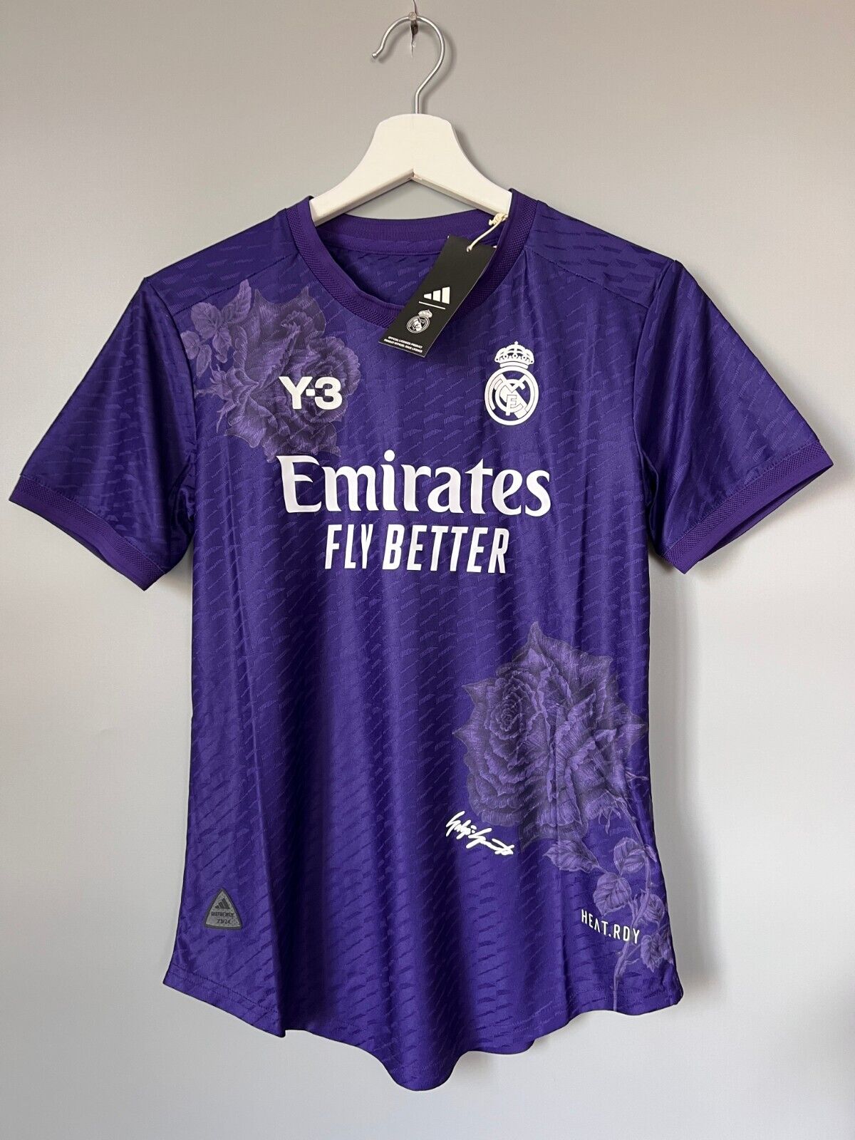 Real Madrid Jersey 23/24 Fourth Soccer Shirt IN4273 Adidas Y-3 Womens All Sizes