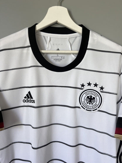 Germany Jersey 2020 Home Soccer Football Shirt Adidas EH6105 Mens Size L