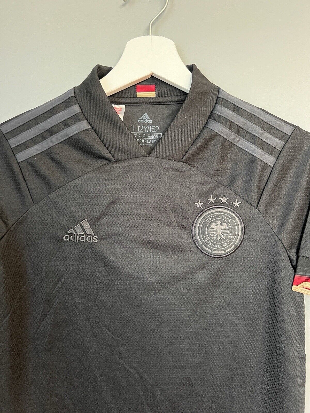 Germany Jersey 2019-21 Away Soccer Football Shirt Adidas EH6114 Boys Size M