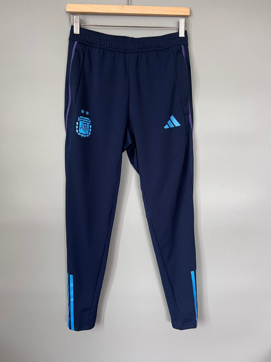 Argentina Tiro 23 Training Pants Blue Football Soccer Adidas HF3914 Mens Size S