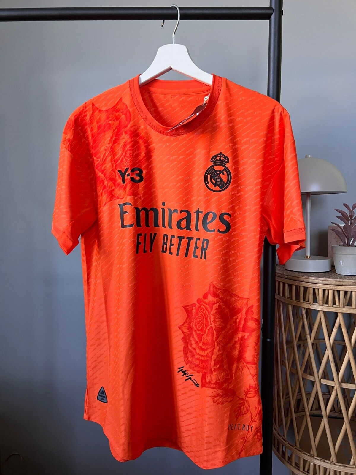 Real Madrid Jersey 23/24 4th Soccer Shirt Adidas Y-3 Limited Edition Mens Size S