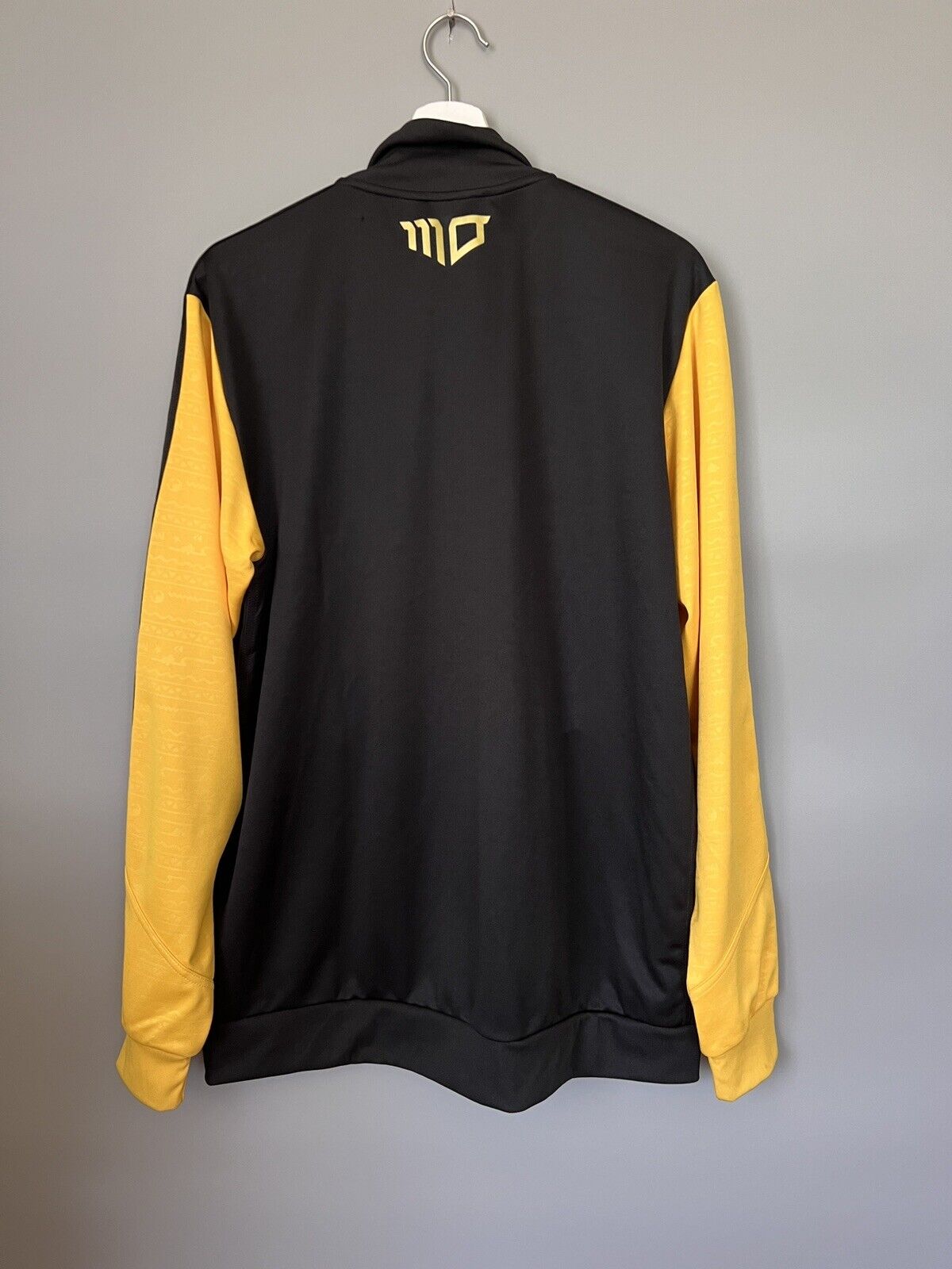 Adidas Salah Jacket Black Football Soccer Adidas HR8833 Mens Size L