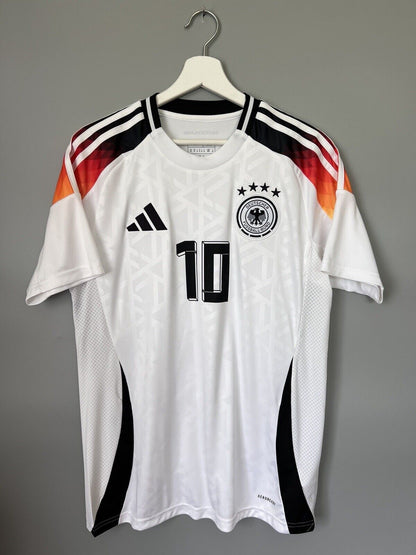 Musiala Germany Jersey 2024 Home Soccer Football Shirt Adidas IP8139 Mens Size M