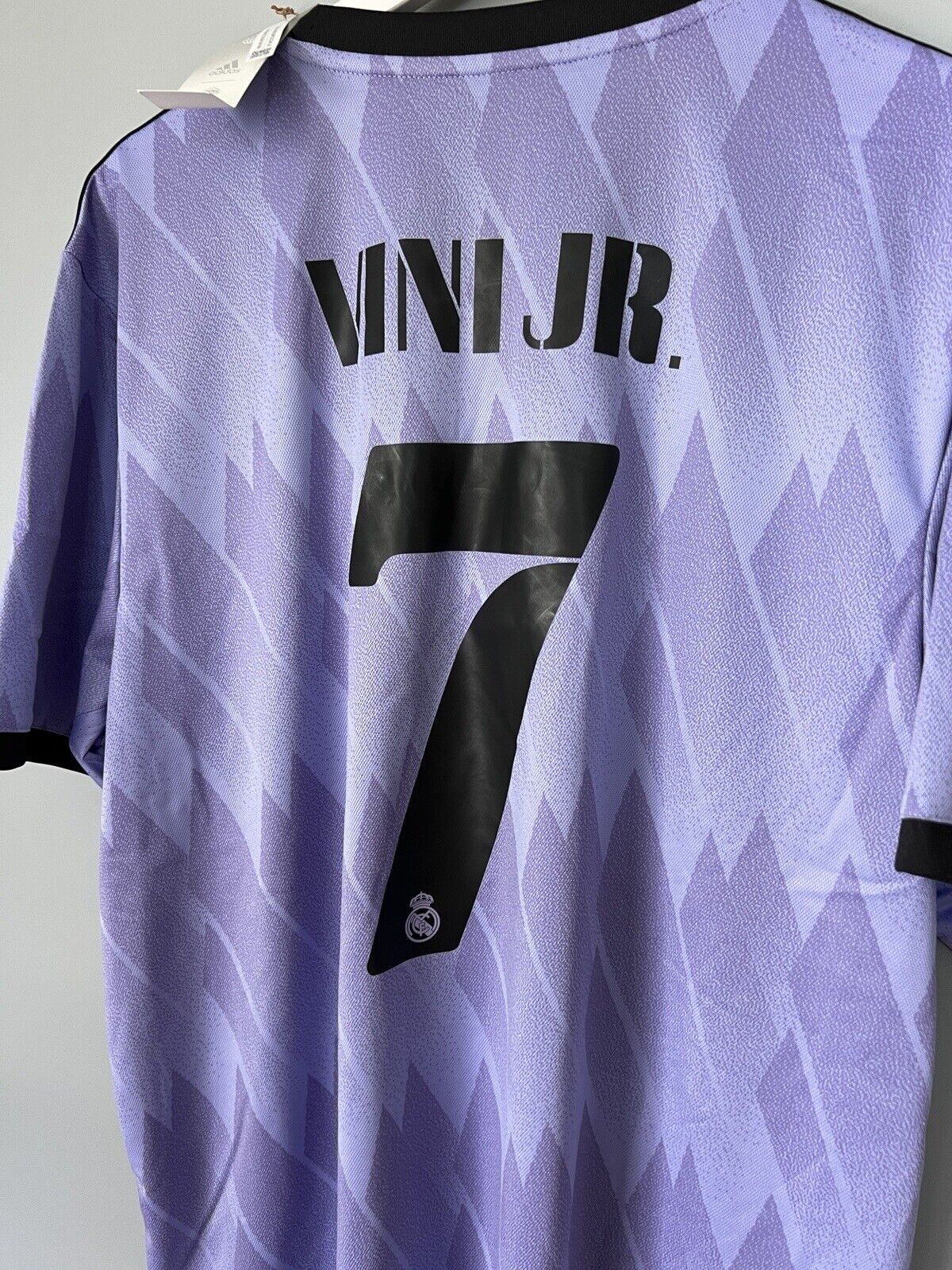 Vini JR Real Madrid Jersey 22/23 Away Mens Soccer Shirt H18489 Adidas Size XL