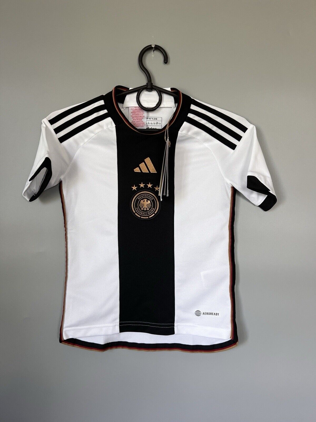 Germany Jersey 2023 Home Soccer Football Shirt Adidas HF1467 Boys Size XS