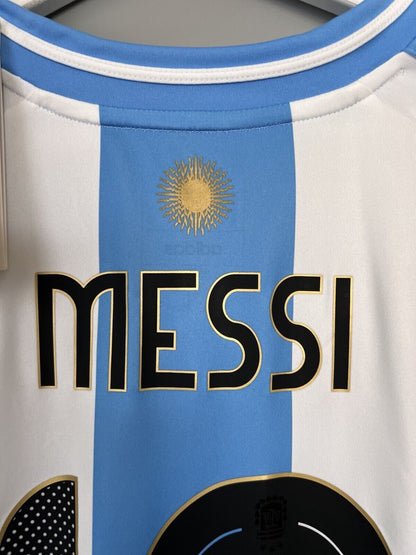 Messi Argentina Jersey 2024 Home Soccer Shirt IP8409 Adidas Mens Size XL