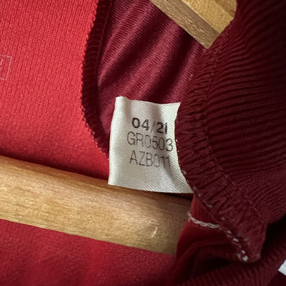 BAYERN MUNICH JERSEY 2021/2022 HOME MEDIUM MENS FOOTBALL SHIRT GR0503 ADIDAS