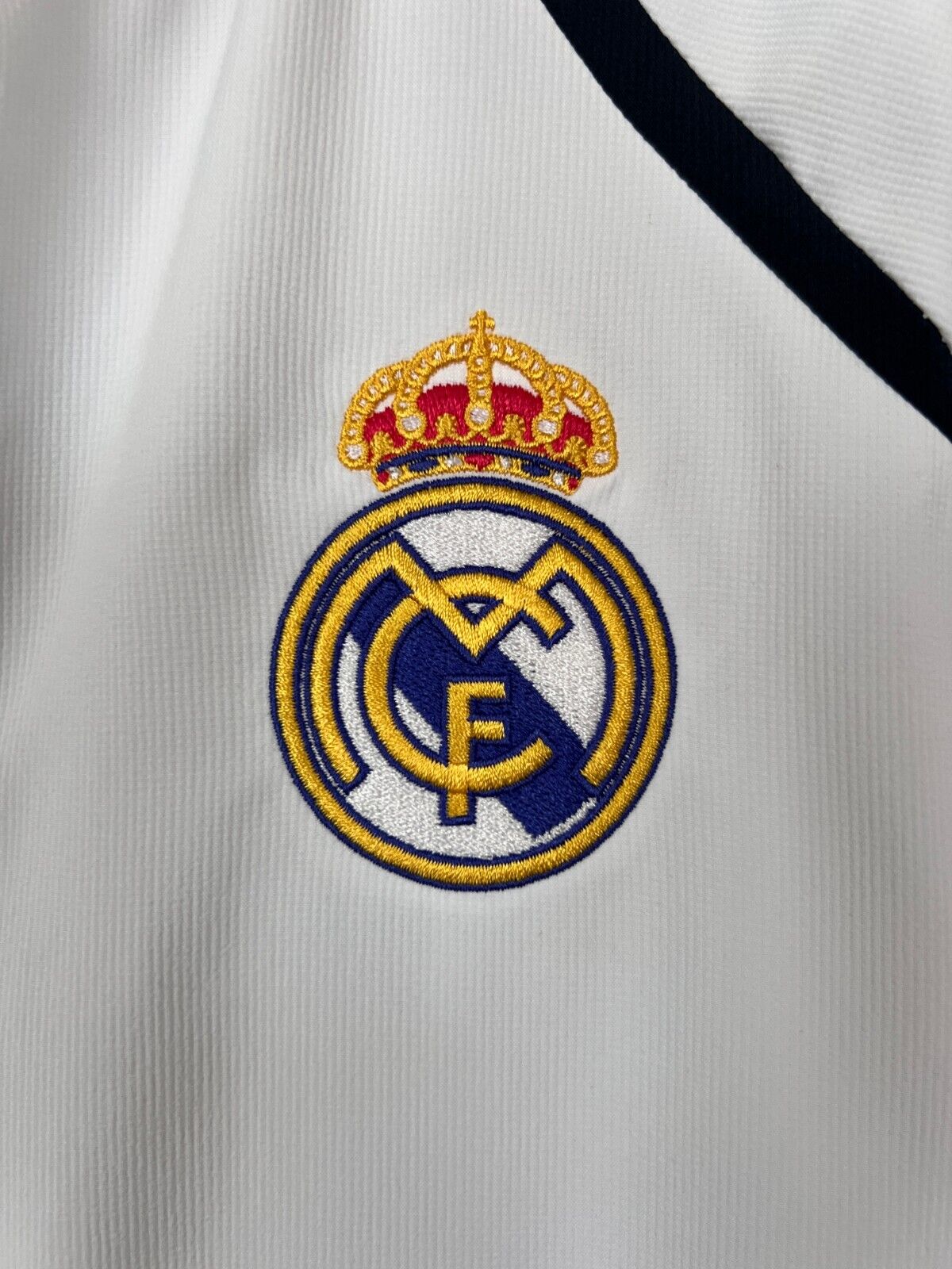 Real Madrid Teamgeist Jacket 2006x2021 White Soccer Adidas HA2537 Mens Size M