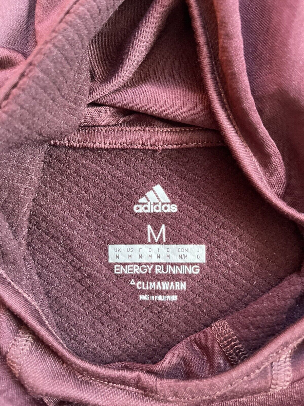New Adidas Men's Running RS C Clima Hoodie M Pullover Sweatshirt BP8030 Size M