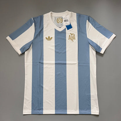 Argentina Jersey Anniversary 2024 Soccer Shirt JF2641 Adidas Mens Size L