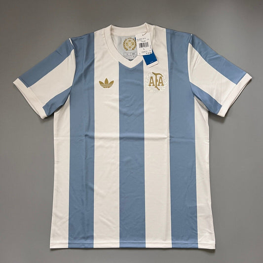 Argentina Jersey Anniversary 2024 Soccer Shirt JF2641 Adidas Mens Size L