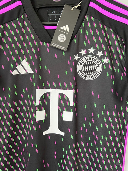 Bayern Munich Jersey 23/24 Away Soccer Football Shirt HR3719 Adidas Mens Size XS