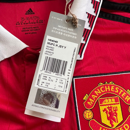 Eriksen Manchester United Jersey 22-23 Home Size XL Boys Football Shirt Adidas