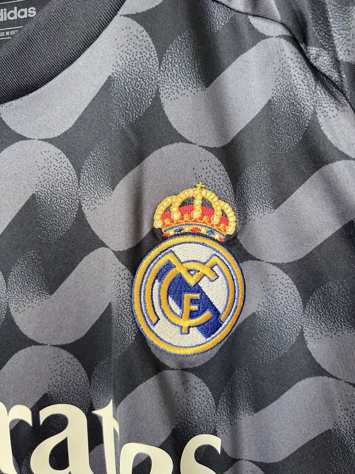 Guler Real Madrid Jersey 23/24 Away Soccer Shirt IJ5901 Adidas Mens Size M