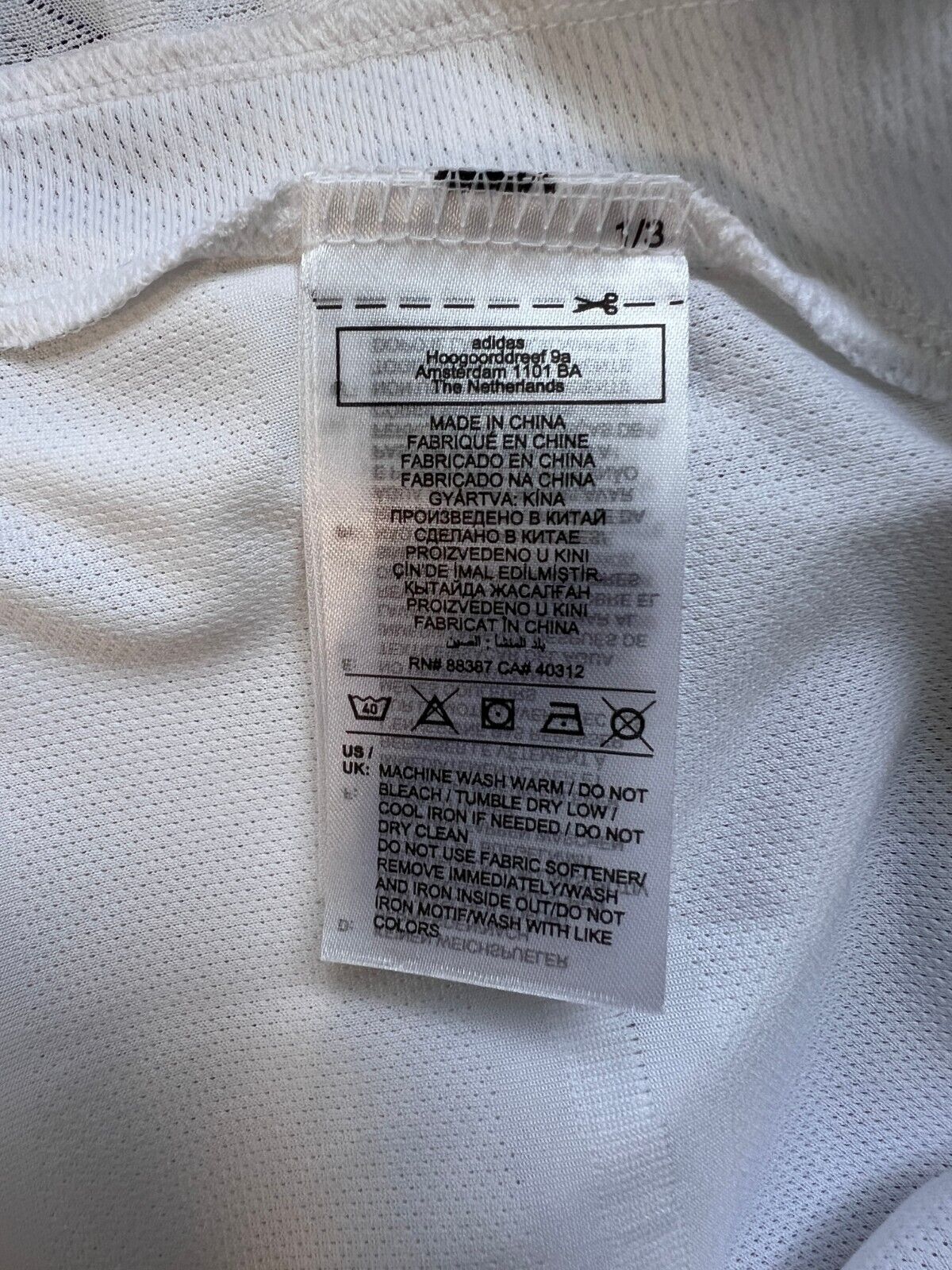 Real Madrid Jersey 24/25 Home Authentic Soccer Shirt IX8095 Adidas Mens Size XL