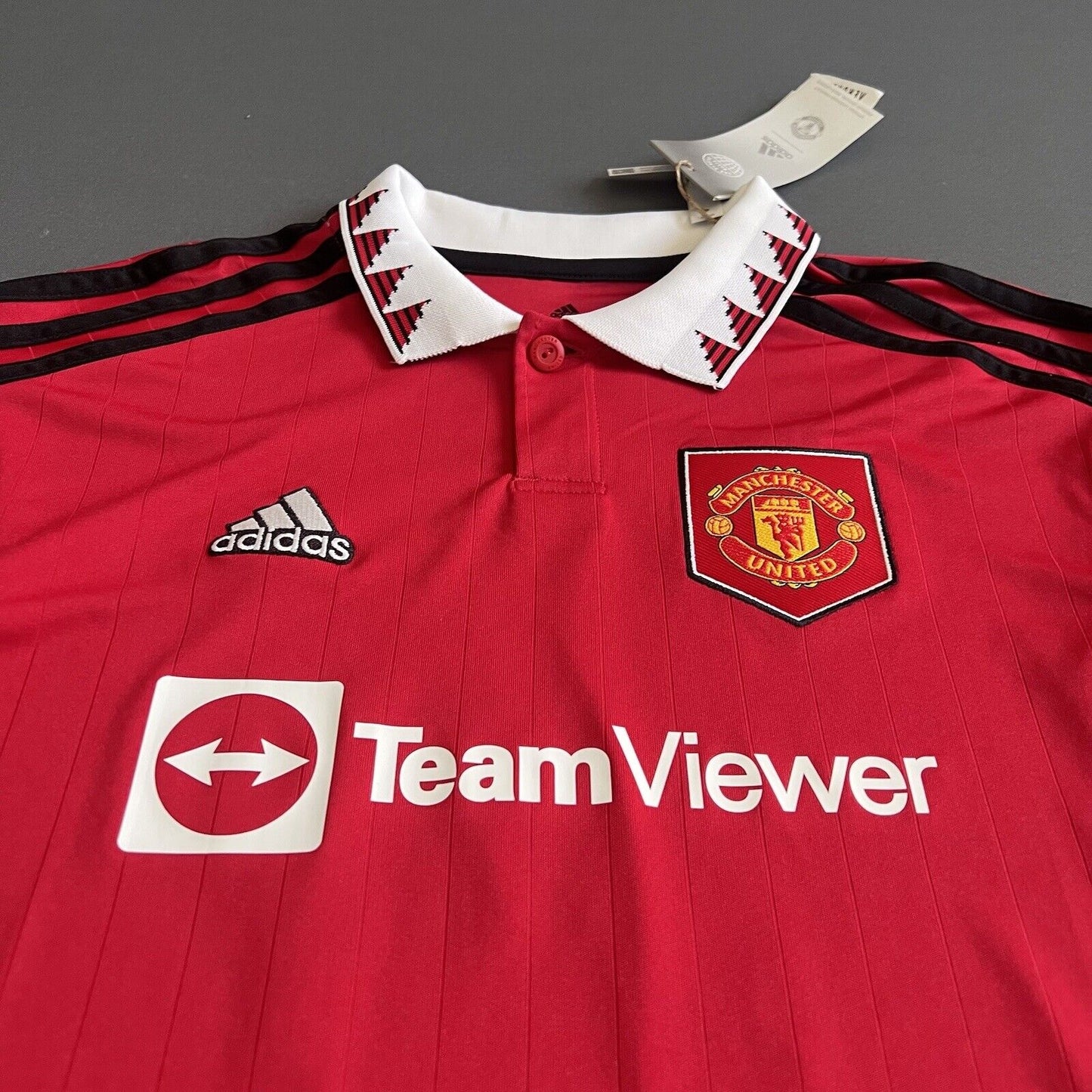 Eriksen Manchester United Jersey 22-23 Home Size M Boys Football Shirt Adidas