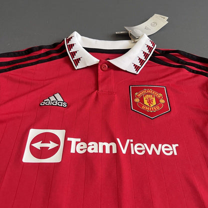 Eriksen Manchester United Jersey 22-23 Home Size M Boys Football Shirt Adidas