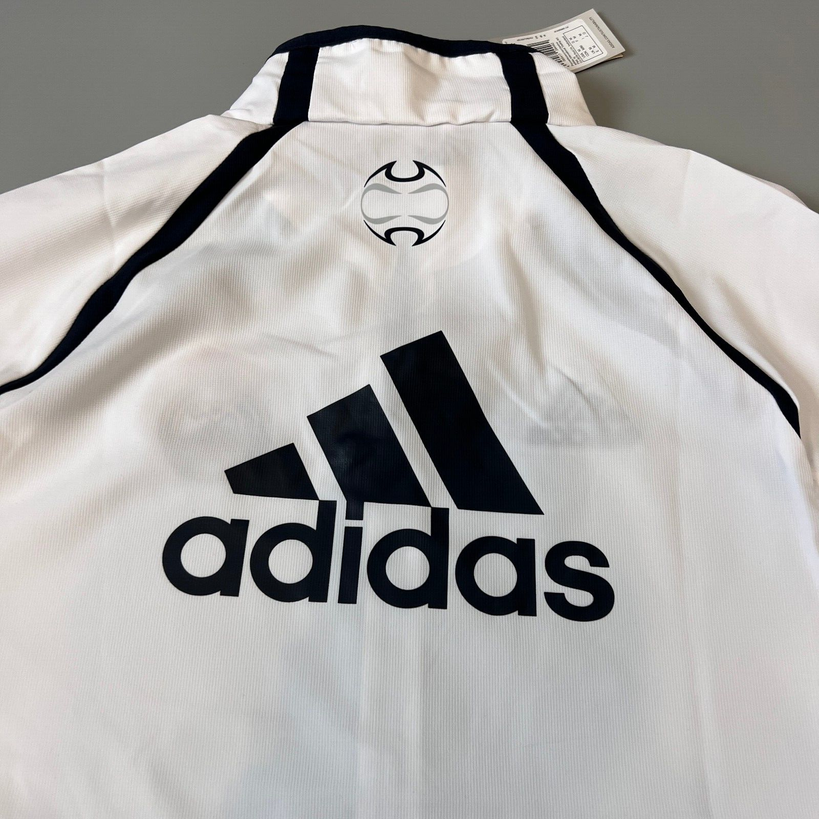 Real Madrid Teamgeist Jacket 2006x2021 White Soccer Adidas HA2537 Mens All Sizes