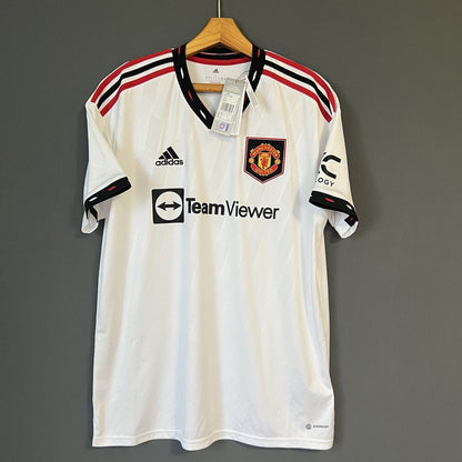 Manchester United Jersey 2022/23 Away Mens Adidas H13880 Football Shirt Large