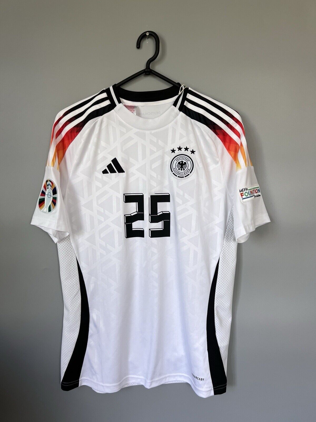 Pavlovic Germany Jersey 2024 Home Soccer Football Adidas DFB IP6130 Boys Size XL