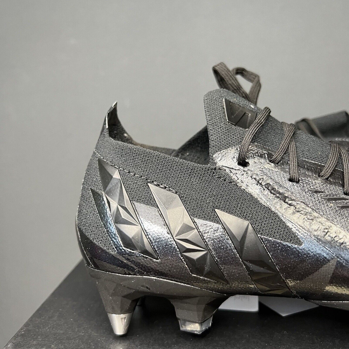 Adidas Predator Edge.1 L Black Mens Cleats Football Soccer Boots GY0243 Size US8
