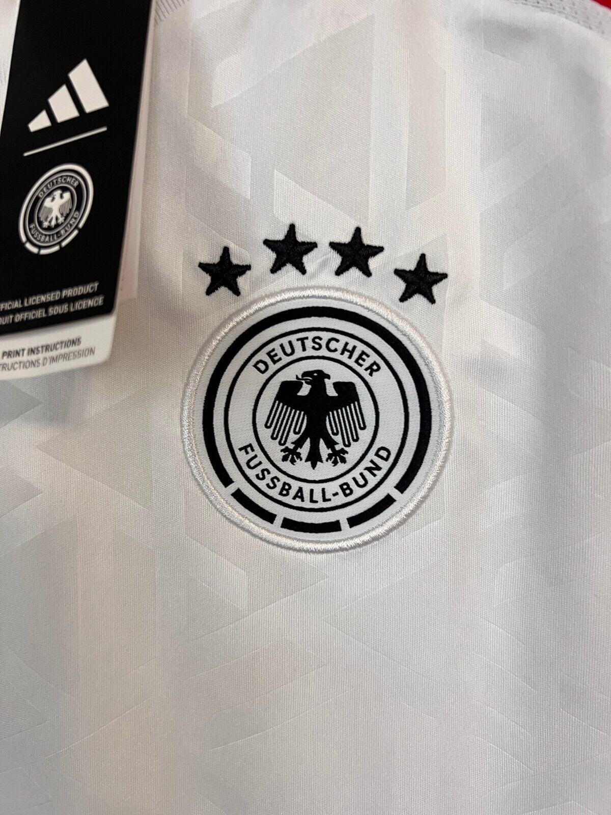 Germany Jersey 2024 Home Soccer Football Adidas DFB IP6130 Boys Size L