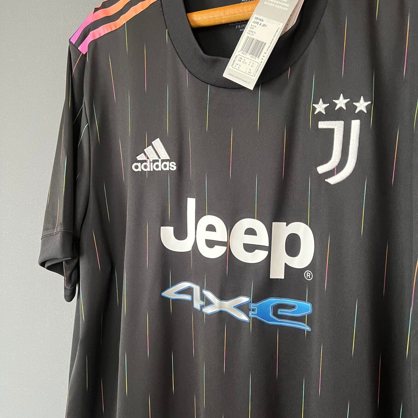 Juventus Jersey 2021 2022 Away Mens Football Shirt Size XL Adidas