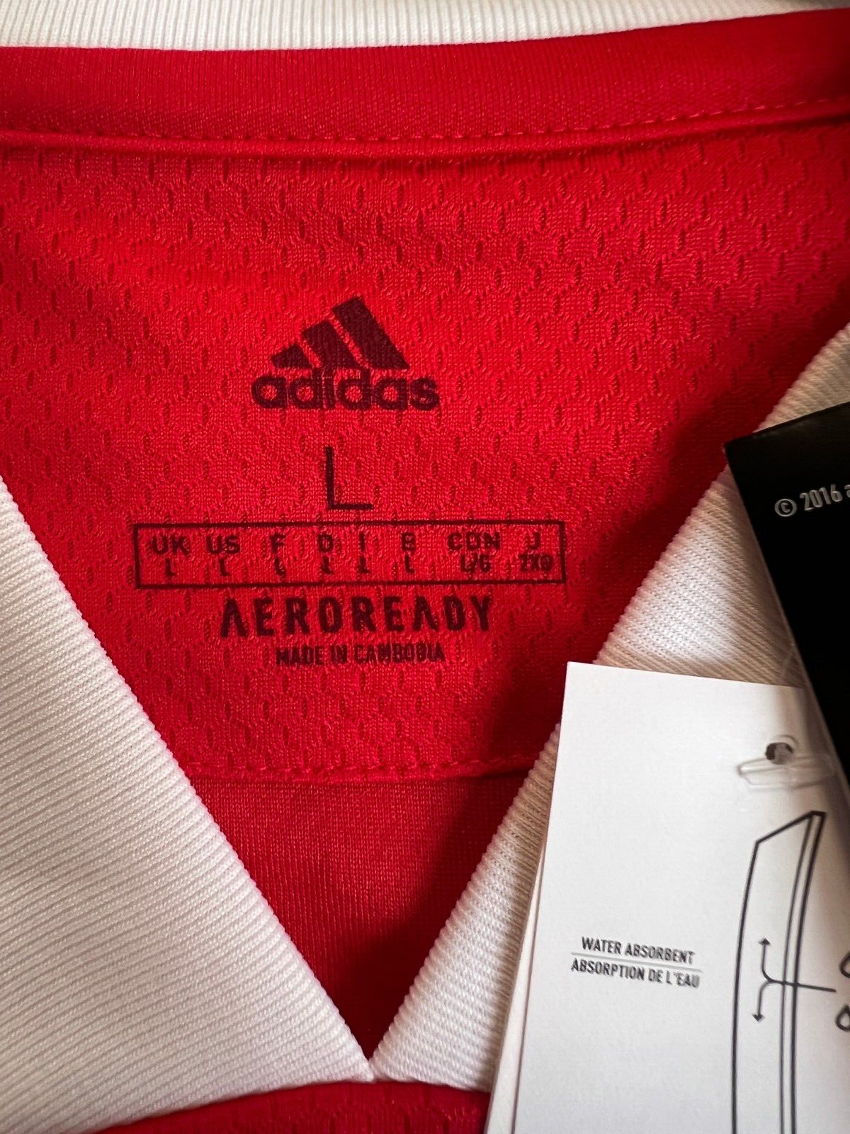 1. FC Union Berlin Jersey 20/21 Home Soccer Football Shirt Adidas Mens Size L
