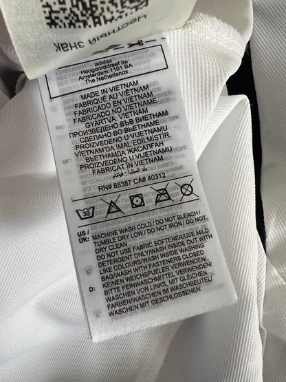 Real Madrid Teamgeist Jacket 2006 x 2021 White Soccer Adidas HA2537 Mens Size M