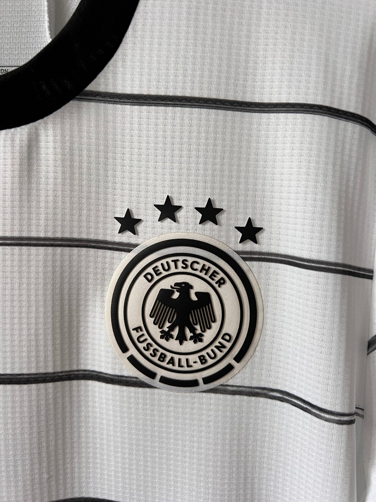 Germany Jersey 2020 Home Authentic Soccer Shirt Adidas EH6104 Mens Size M