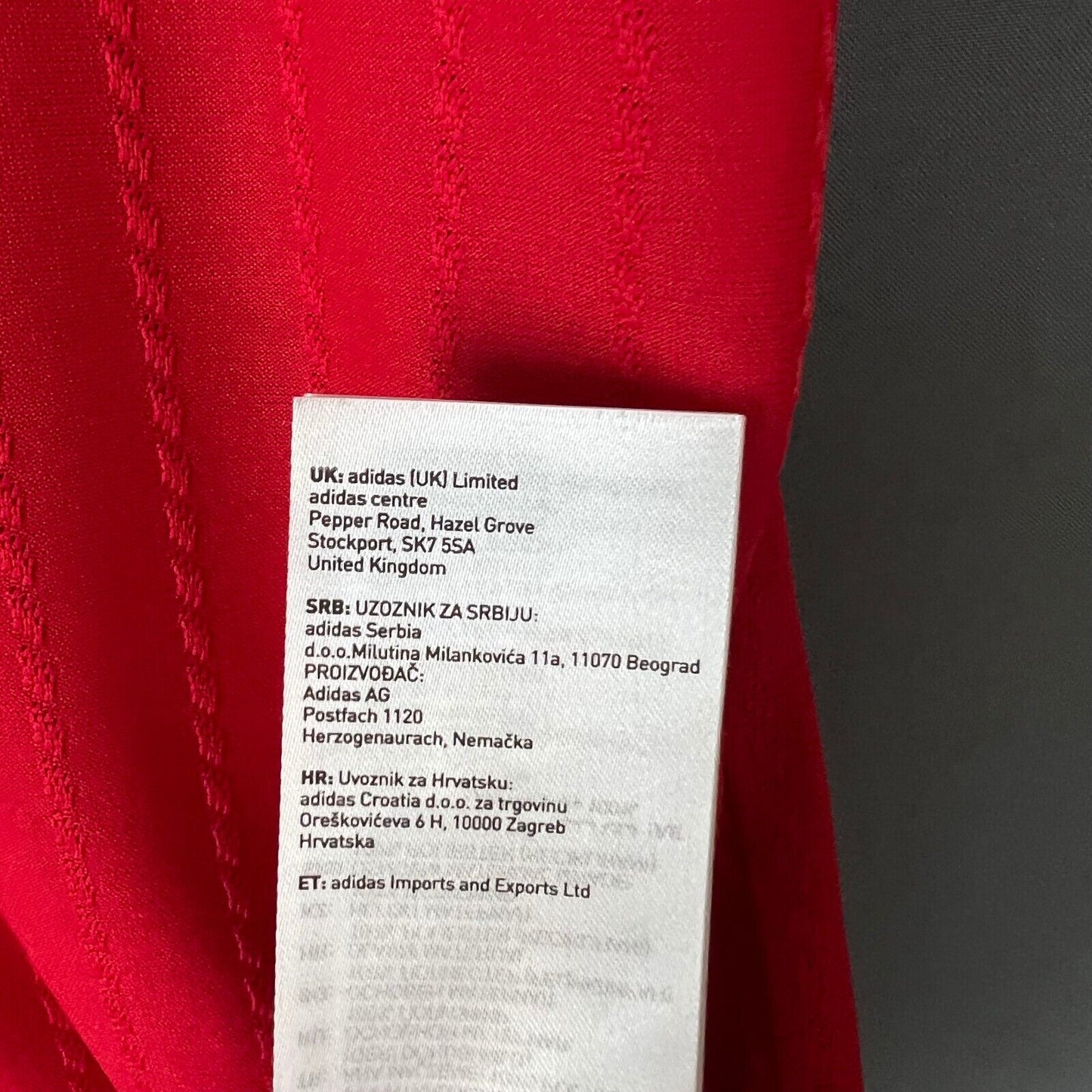 Rashford Manchester United Jersey 2023 Home Authentic Adidas Soccer Shirt Size M