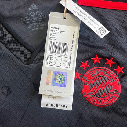 Sabitzer Bayern Munich Jersey 22-23 Third Boys Soccer Shirt Size M H67008 Adidas