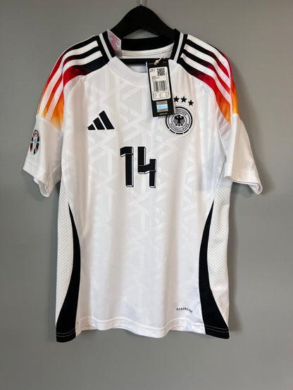 Musiala Germany Jersey 2024 Home Soccer Football Adidas DFB IP6130 Boys Size M
