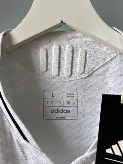 Real Madrid Jersey 24/25 Home Authentic Soccer Shirt IX8095 Adidas Mens Size L