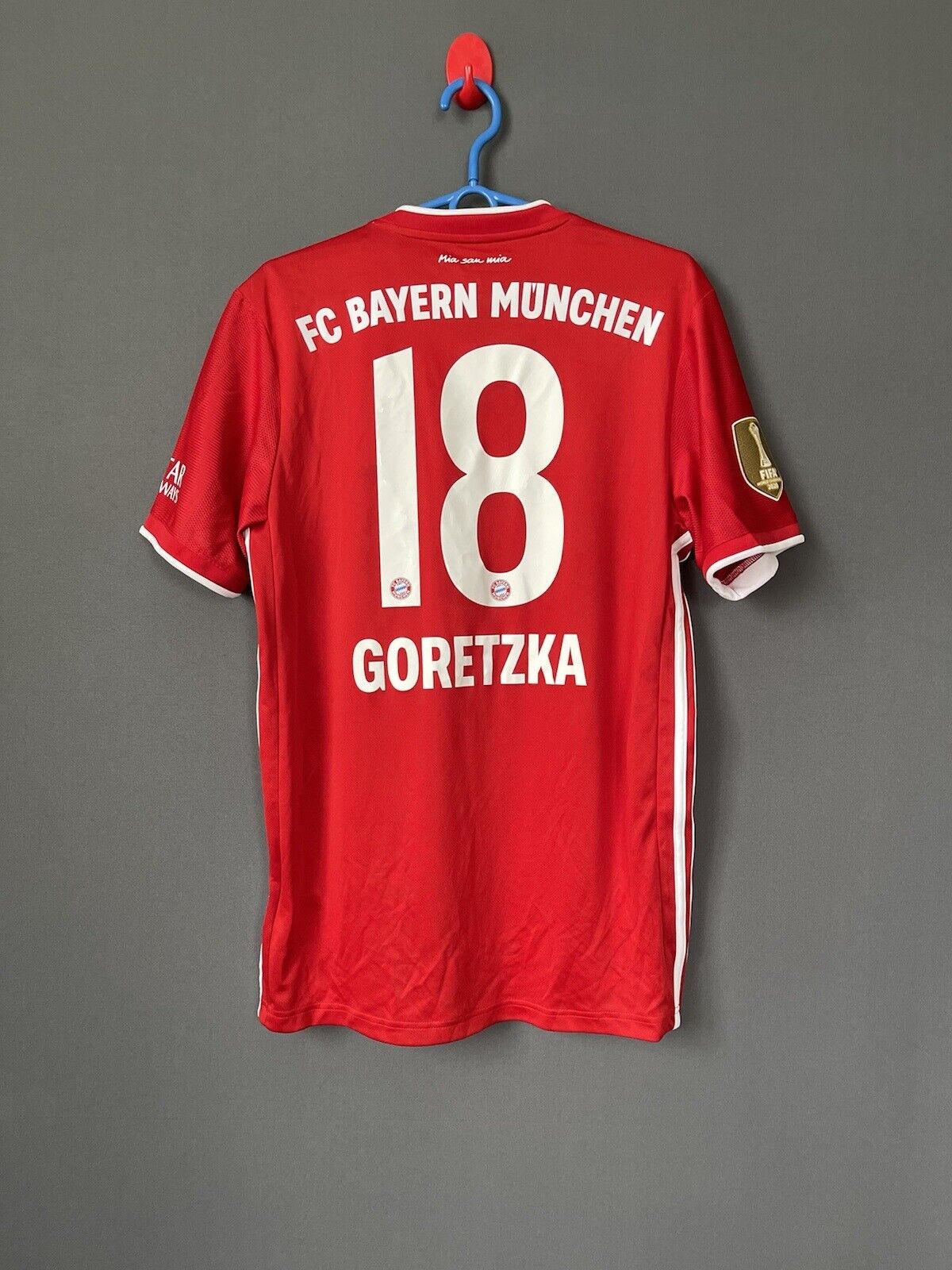 Goretzka Bayern Munich Jersey 2020/21 Size L Mens Football Shirt Adidas FR8358