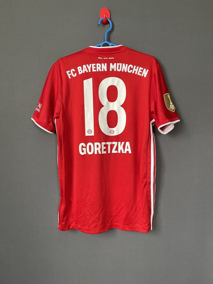 Goretzka Bayern Munich Jersey 2020/21 Size L Mens Football Shirt Adidas FR8358